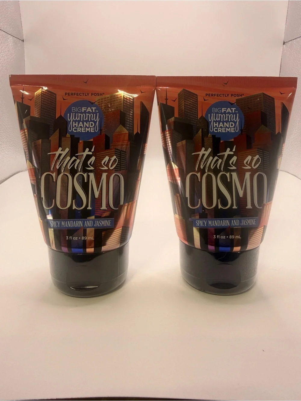 (2) Perfectly Posh - That's So Cosmo Hand Cremes NEW Sealed- Retired